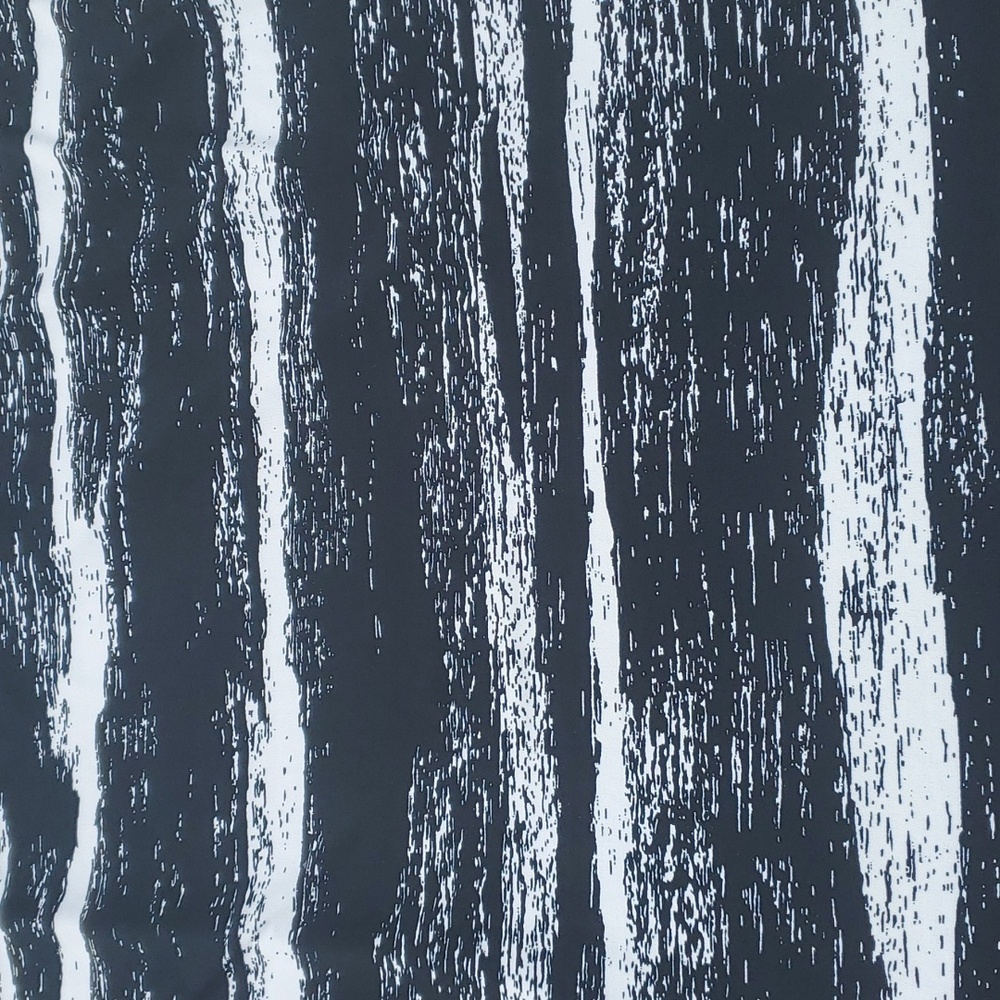 Basque Striped Sleeveless Stretch Material Dress - Picture 8 of 10